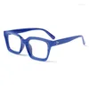 Sunglasses Oversized Optical Reading Eyeglasses Retro Large Square Presbyopia Glasses Men Women Fashion Round Face Computer