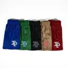 Pantaloncini da basket T-shirt corta firmata Pantaloni sportivi casual da uomo in maglia Pantaloni da allenamento da corsa traspiranti da uomo