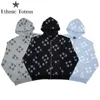 Men's Hoodies Sweatshirts Zip Up Y2k Mens Star Letter Print Vintage Graphic Oversized Hooded Street Wear Harajuku Streetwear Y23