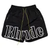 england football shirt Rh Designer Men Limited Rhude Shorts Summer Swim Short Knee Length Hip Hop High Street Sports Training Beach Pants Mens Elastic Waist Mesh Swea