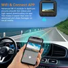 CAR DVR DASH CAM 1080P WIFI CAR CAMERA SUPER CAPACITOR 130 Wide Vinle Loop Recording G-Sensor Voice Broadcast Bakkamera Valfritt