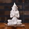 Figurki dekoracyjne Przedmioty Pasownica Statua Buddha rzemiosła Bodhisattva Bodhi Sculpture Dekoracja Dekoracja religijna feng shui