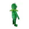 Costume da mascotte rana verde di Halloween Simulazione Personaggio dei cartoni animati Abiti Abito Taglia per adulti Abito unisex Compleanno Natale Carnevale