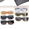 New summer SL572 sunglasses for women and man UV400 protection restoring prim square full frame fashion glasses random box