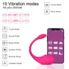 Vibratorer trådlöst Bluetooth G spot dildo vibrator för kvinnor app fjärrkontroll slitage vibrerande ägg klitor kvinnliga trosor sex leksaker 231124