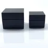 Matte Black Gel Nail Polish Jars 5ml Square Acrylic Cream Bottle Empty 5g Cosmetic Jar for Painted Glue Powder Tpidw