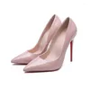 Dress Shoes 2023 Spring/ Autumn High Heels Fine With Shallow Mouth Mirror Pointed Solemn Sexy Fashion Party/Wedding/Office