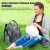 Other Home Storage Organization Empty Knitting Bag Crochet Multifunctional Tote Bags Large Capacity DIY Needle Arts Craft Yarn 231124