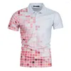 Heren Polo's Polo Shirts Heren Revers T-shirt met korte mouwen Motortopshirts Golftennis Jersey 3D Print Man Tees Jeugd Jongen Streetwear XS-5XL