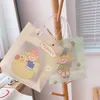 Enrole de presente Kawaii Cartoon sacos plásticos embalagens de doces Crianças de festa de aniversário decoração de festas de bebê suprimentos de chá de bebê