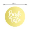 Forniture festive Confezione da 12 pezzi Bride To Be/Love/I Do Cartellini in acrilico Decorazione regalo Ornamenti da appendere