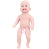 Puppen IVITA WG1574 6,29 Zoll 120 g 100% Silikon Reborn Baby Doll Unlackiert Unvollendet Realistische Puppen für Kinder Weihnachtsspielzeug 230426