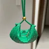 Crochet brand Bags designer bags luxury woven handbag purse woman tote bag single shoulder small handbags bead 5A Quality Plain