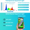 Lightings 90105CM WRGB 36W Aquarium Light with Timer Waterproof Fish Tank Light Underwater LED Lamp Aquarium Decor Lighting Planted Light