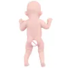 Puppen IVITA WG1574 6,29 Zoll 120 g 100% Silikon Reborn Baby Doll Unlackiert Unvollendet Realistische Puppen für Kinder Weihnachtsspielzeug 230426