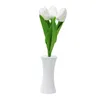 Lampes de table tulipe lampe Simulation fleur veilleuse bureau pour fête chambre décor fille enfants cadeau