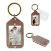 DIY Acryl Keyrings Party Gunst met fotolijst Key Chain Promotional Keychains