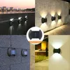 Lampada da parete Smartlight Protezioni frontali Anti scottature Luce solare Decorazione da giardino Lampione impermeabile