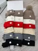 2023 Designer-Mützen Scaves Handschuhe Sets Winter 3-teiliges Set Damen Herren Strickschal Mütze Handschuh Kaschmirwolle gestrickte Schals Mützen Schnee Skifahren Mützen