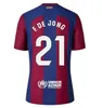 23 24 Lewandowski Messis Soccer Jersey Pedri Gavi Camiseta de Futbol 2024 Gundogan Raphinha 12/13 15/16 Barca Football Shirt Kit Kids Killot Maillot de Foot Barcelonas