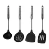 Pişirme Assesils Peralatan Dapur Spatula Penggorengan Soldok Sup Silikon Rumah Tangga Set Gadget Alat Aksesori Bar Makan 230425