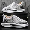 Summer Luxury Men Wedding Dress Shoes Rhinestone Printing Designer Men Business Social Nasual Footwear