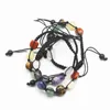 Strand Pierre Naturelle 7 Couleur Forme Irrégulière Moven Yoga Énergie Bracelet Unisexes Charme Festival De Mode Bijoux Cadeau En Gros 1 PCS