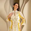 Ethnic Clothing Ramadan Dubai Abaya For Women Embroidery Kaftan Robe Female Turkey Dresses Eid Islam Ladies Morroco Caftan Jalabiya