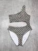 2024SS Vrouwen Designer mode brief logo print Badmode Bikini Voor Dames Badpak Sexy Badpak eendelig Pak P08