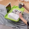 Móveis de acampamento Ultralight portátil Cama de plástico mesa de piquenique para laptop externo Camping dobrável dobrável dobrável