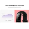 Versão global Banda de honra 5 pulseira inteligente 0,95 polegada AMOLED Touch Screen Sleep Freqüência cardíaca Monitor de fitness Bracelet Men Women