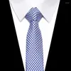 Laços de seda de alta qualidade 7.5 e 8 cm marca gravatas gravata masculina acessórios de roupas paisley laranja masculino amante dia ajuste local de trabalho