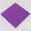 Mats kuddar Sile Bakning av foder Coaster Nonslip Mat Heat Insation Pad Bakeware Table Hanging Bowl Placemats DBC DH1048 Drop Delivery H DHX9K