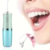 1 مجموعة من خيط المياه الكهربائية للأسنان ، تبييض ري عن طريق الفم الأسنان مع فوهات نصائح الطائر