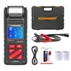 New KONNWEI KW720 6V/12V/24V Motorcycle Car Truck Battery Tester with Built-in Printer Battery Analyzer Charging Cranking Test Tools