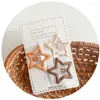 Hair Accessories 3/4pcs Korean Coffee Frosted Simplicity Hairpins For Girls Star Oval Triangle Square Clips Kids Snap Click Clack
