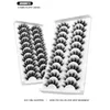 Ferramentas de maquiagem Groinneya 510 Pares 3D cílios de vison cílios fofos macios macios e falhas de cílios falsos longos e encaracolados 230425