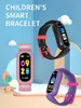 Novo relógio inteligente para Kid Sleep Sleep Sleep Sport Smart Band Fitness Heart Freke Monitor Band para Android iOS T16 Watch