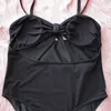 Kobiety stroju kąpielowego dla kobiet w kostiumu kąpielowym 2023 Seksowne projektantki plus size czarny garnitur kąpielowy Kobiety Duże pływanie dla