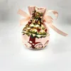 Sac de rangement pour décorations de noël, cadeau parfait, Design Unique, festif, belle tendance, sacs pour pots de bonbons, produits ménagers solides