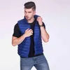 Hommes Duvet D'hiver Gilet De Canard Hommes Ultra Léger 90% Lâche Gilet Sans Manches Veste Automne