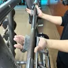 Suporte do pulso Levantamento de peso Power Power Belt Grip Fitness Dumbbell Tensão Horizontal Barra de pressão Anti Sli V1x4