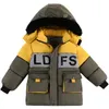 Kläderuppsättningar 2023 Fashion Boys Winter Jackets Children S Wear Plaggs Rockar Baby Boy Clothes Cotton 231124