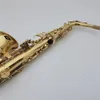 Brand New YAS-26 Alto Saxophone Eb Tune Gold Keys Brass Plated High Quality With Case Mouthpiece Free Shipping