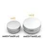 15ml Metal Aluminium Bottle Tins Lip Balm Containers Empty Jars Screw Top Tin Cans White Gold Black Muoil