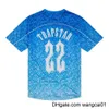 WANGCAI01 T-shirty męskie T-shirty Męskie T-shirty Limited Nowy pułapka Londyn Męska T-shirt Krótka Seve Unisex Blue Shirt for Men Fashion Harajuku TEE TOPS MA T SHIRTS Y2K G230307