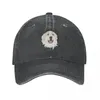 Ball Caps Grote Pyreneeën-Das Markeringen Baseball Cap Mannelijke Bobble Hoed Luxe Hoeden Voor Dames Heren