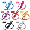 Jump Topes Jump Rope Staaldraad Rope Jump Snelheid Rope Skipping Verstelbare oefening Volwassen racetrein Fitnessapparatuur Lichtgewicht P230425