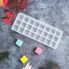 Stampi da forno Multicolore Silicone 24-grid Cube Jumbo Ice Square Vassoio Stampo Stampo Non tossico Durevole Bar Pub Wine Blocks Maker