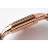 ساعة باهظة الثمن للنساء Cater Cater Womenwach Rose Gold 27 × 37mm 5a/4a/3a جودة عالية سويسرية سويس